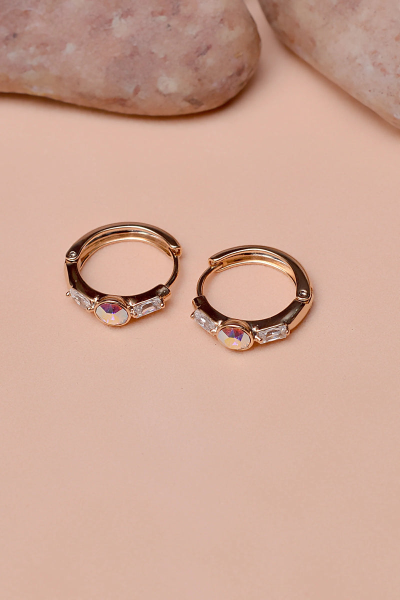 Daily Wear Multicolor Hoop Earrings