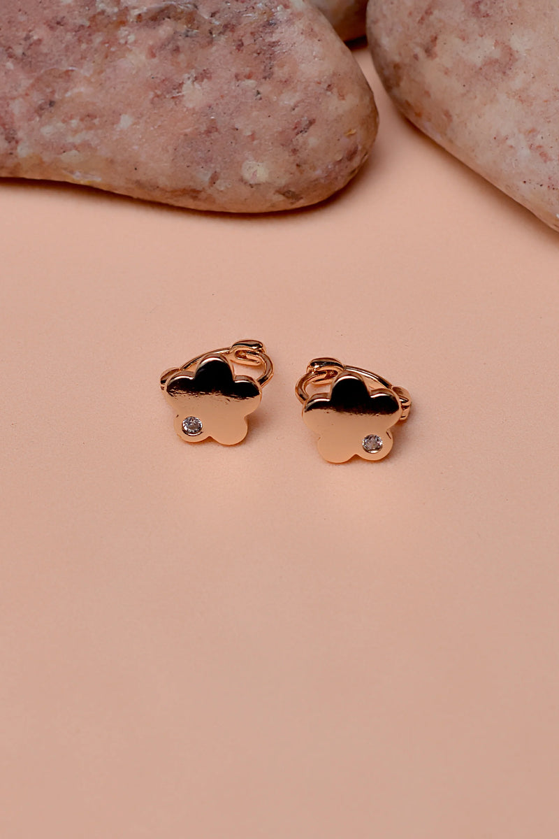 Daily Wear Golden Hoop Earrings
