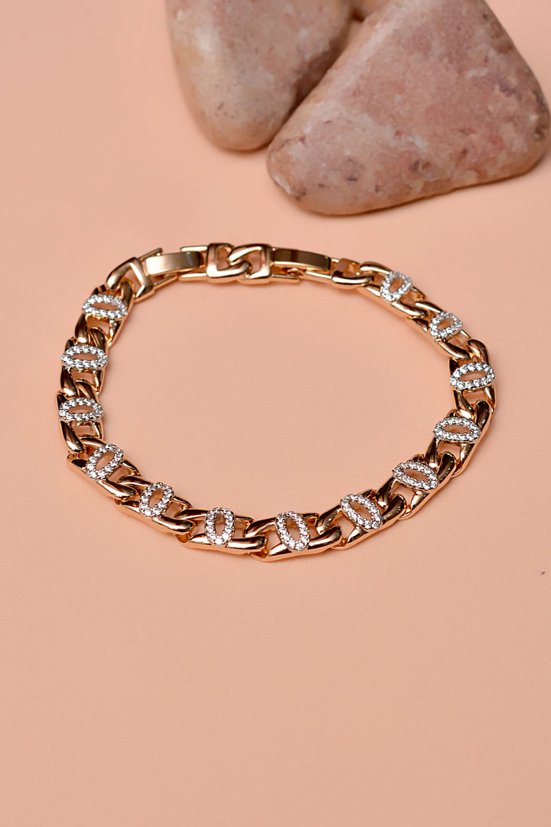 Daily Wear Dual Tone Bracelet