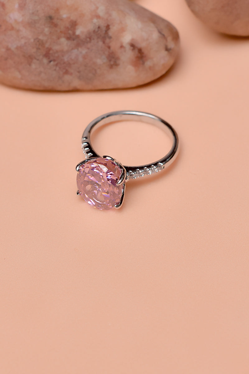 Daily Wear Pastel Pink Ring