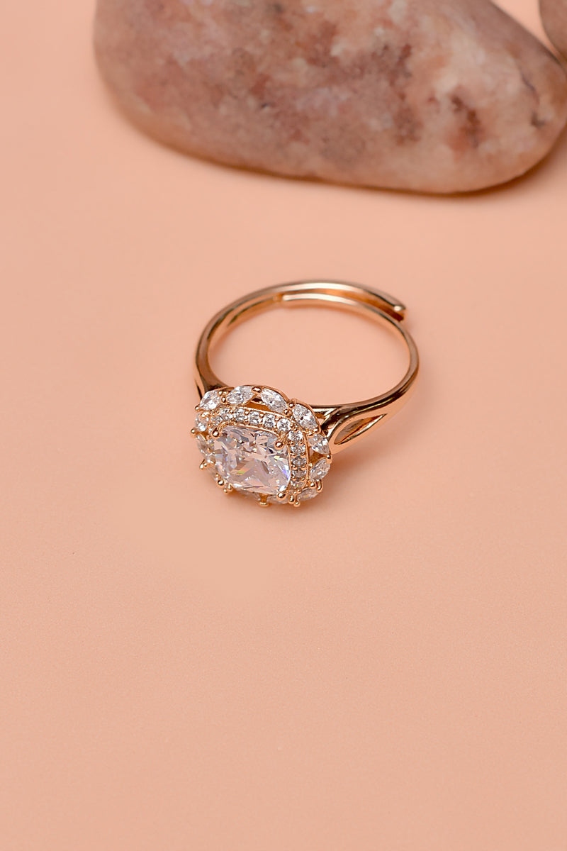 Size 0 Daily Wear Golden Ring