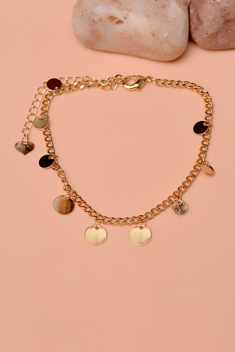 Daily Wear Golden Anklet