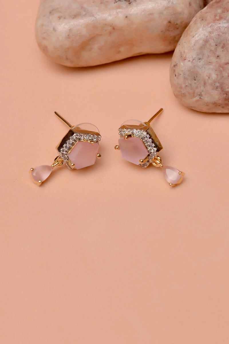 Daily Wear Pink Ear Studs