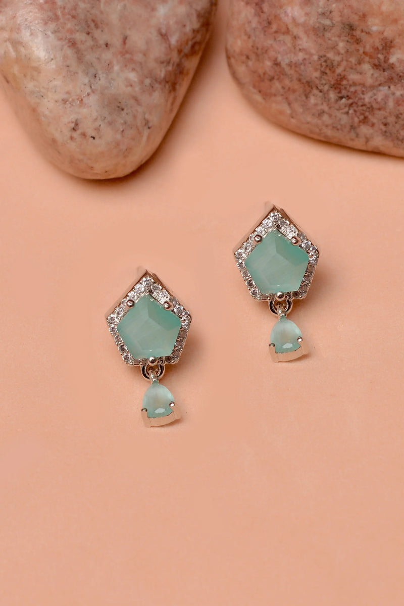 Daily Wear Green Ear Studs