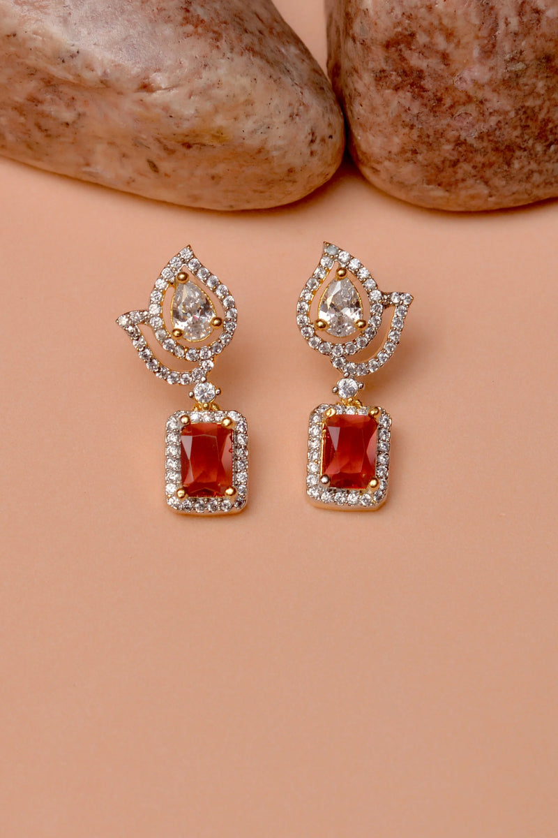 Daily Wear Red Earrings