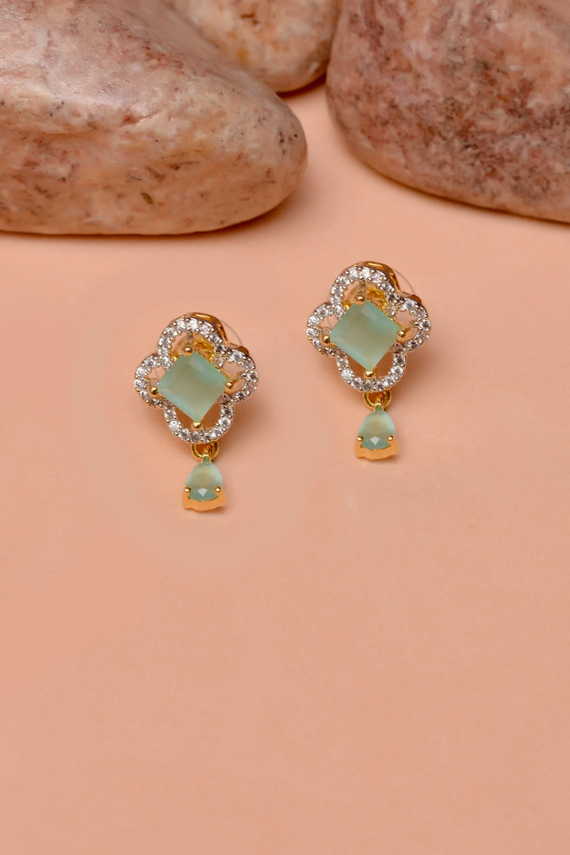 Daily Wear Blue Earrings