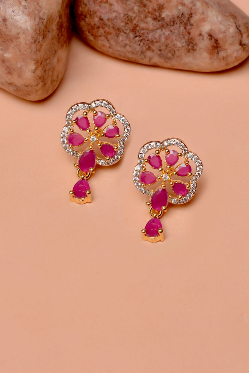 Daily Wear Pink Ear Studs