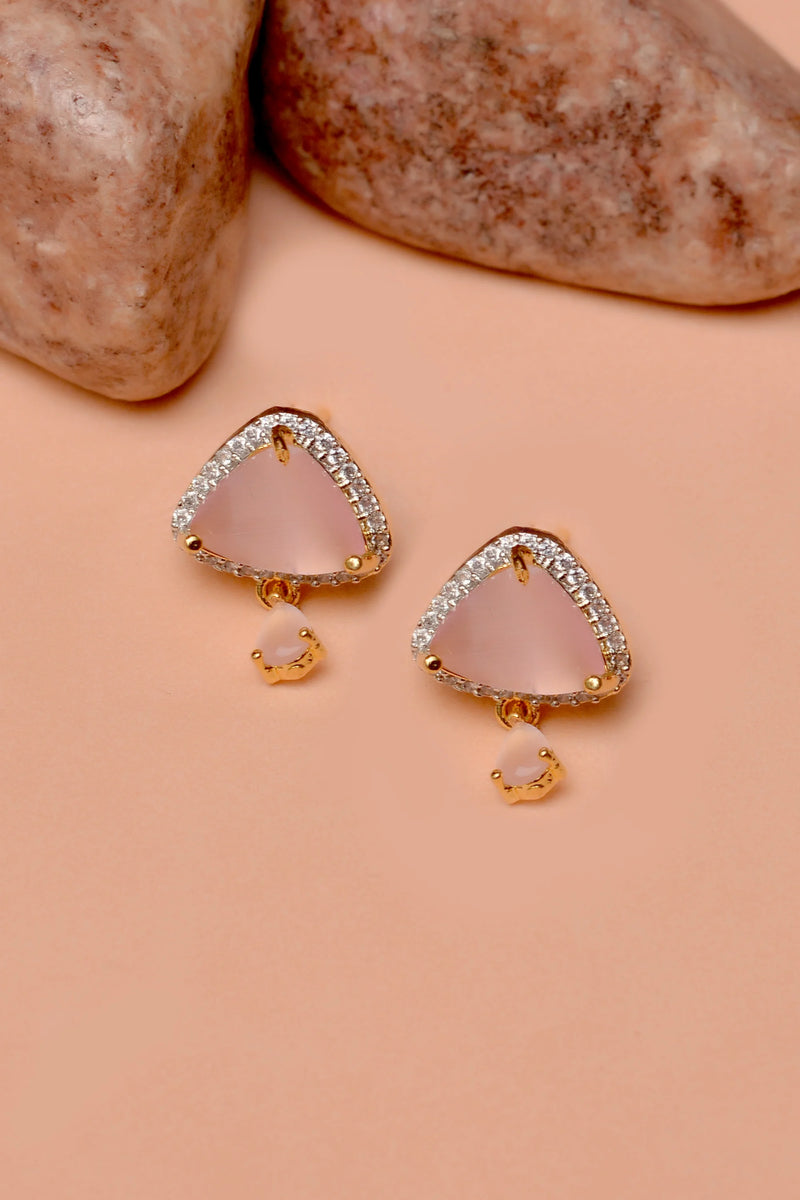 Daily Wear Pink Ear Studs