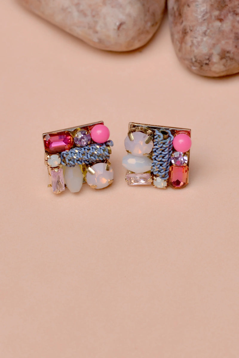Daily Wear Pink Earrings