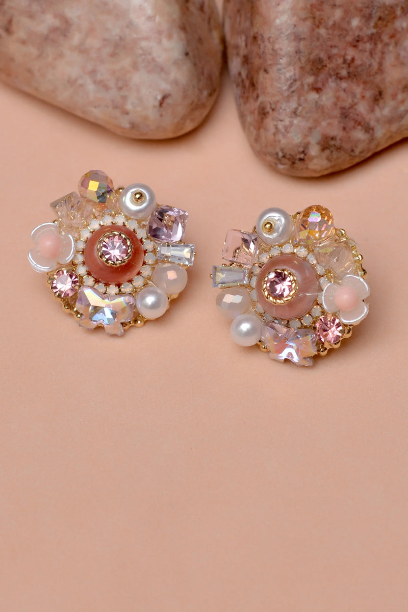 Daily Wear Pink Earrings