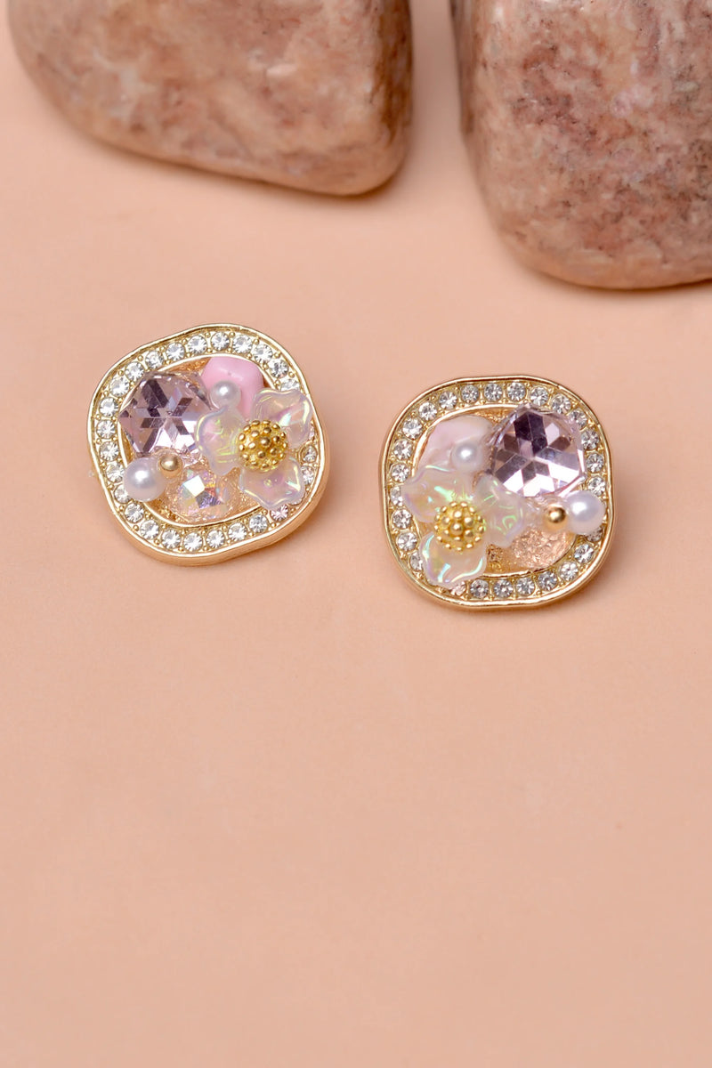 Daily Wear Pink Earrings