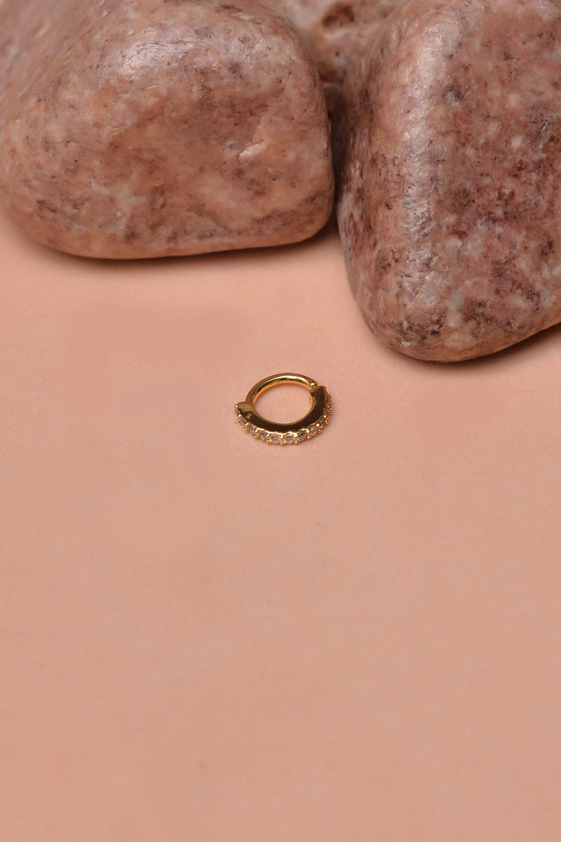 Daily Wear Golden Nose Ring