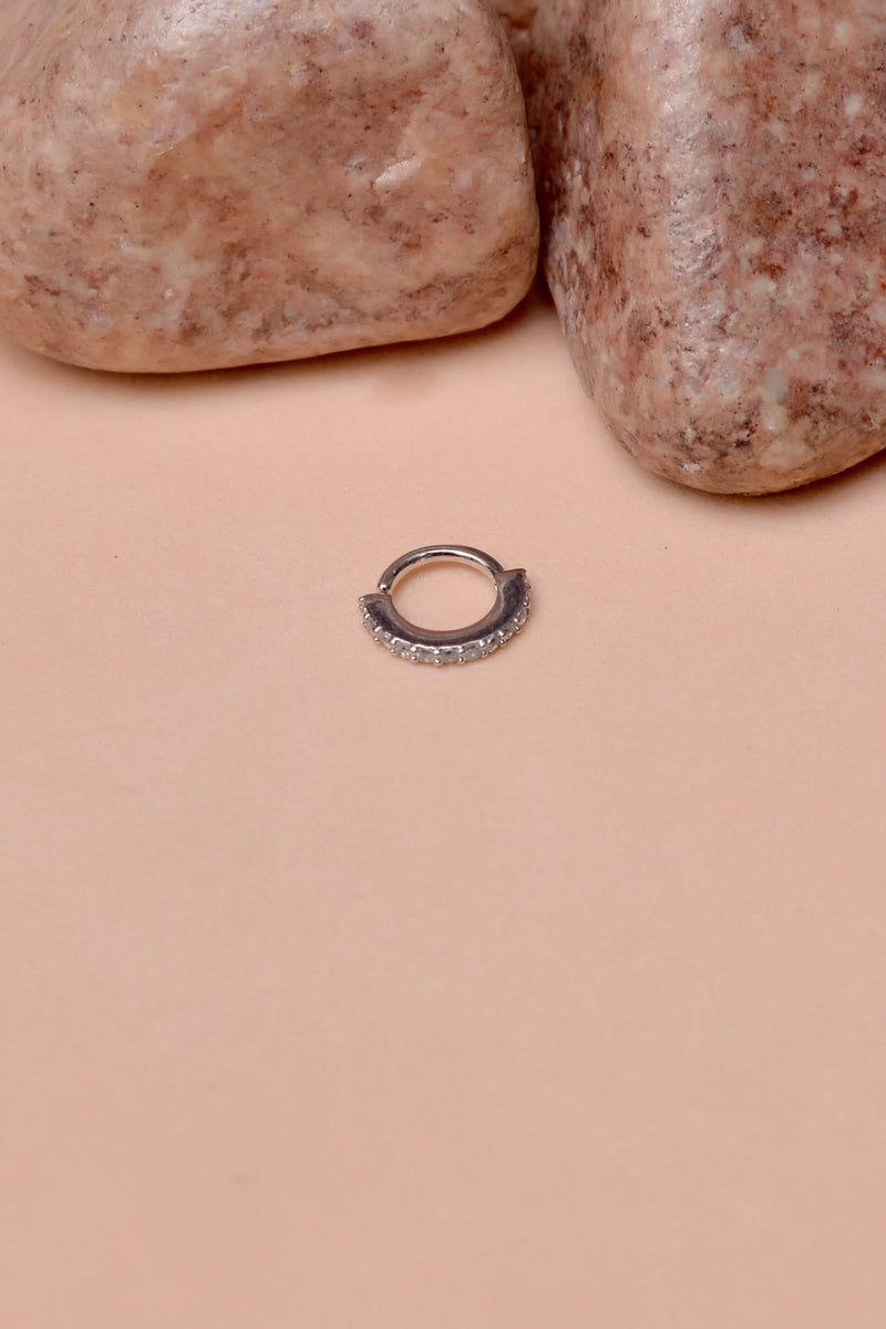Daily Wear Silver Nose Ring