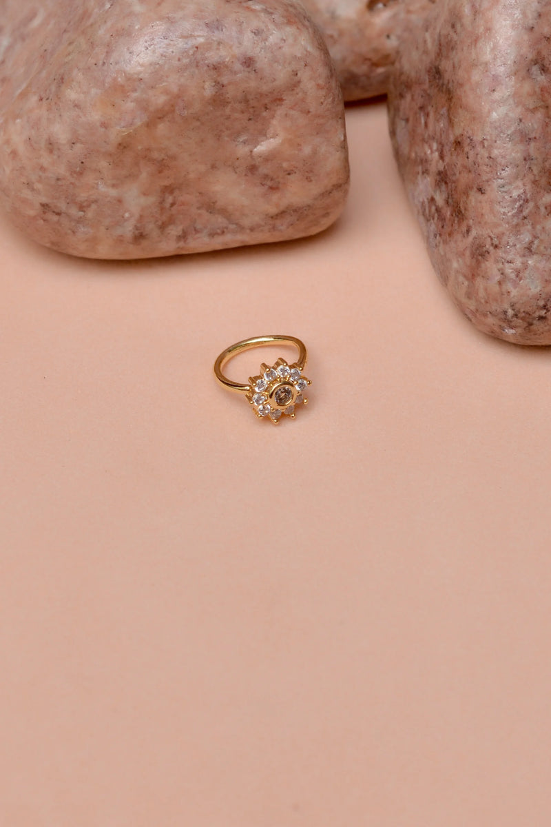 Daily Wear Golden Nose Ring