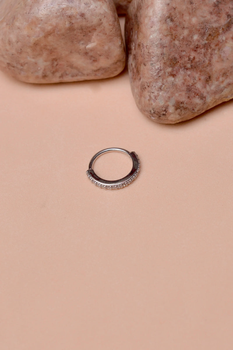 Daily Wear Silver Nose Ring