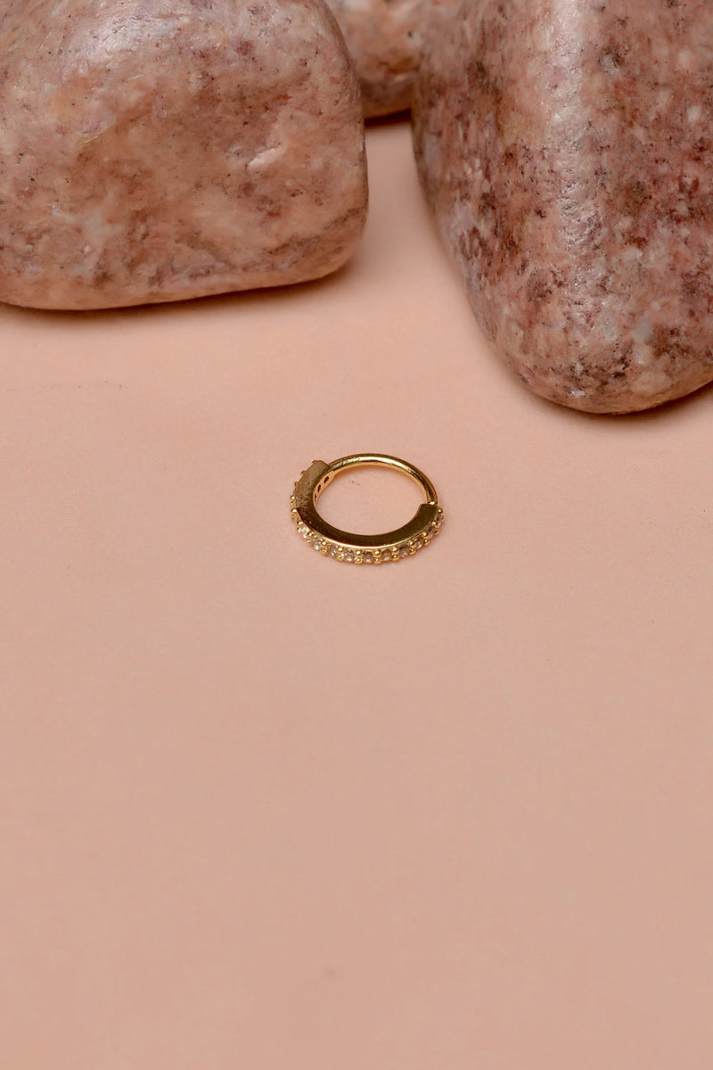 Daily Wear Golden Nose Ring