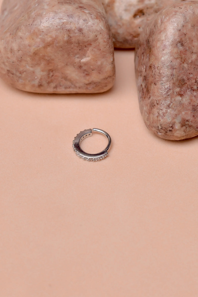 Daily Wear Silver Nose Ring