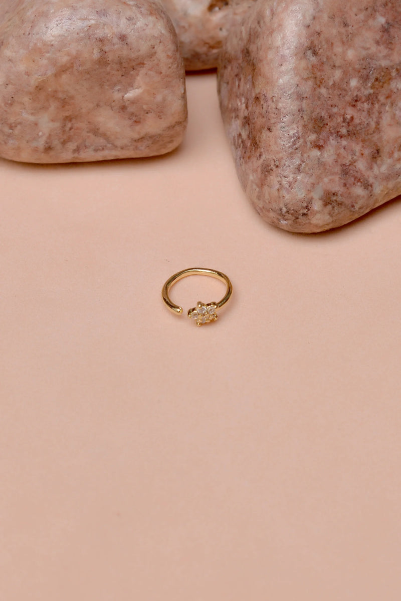 Daily Wear Golden Nose Ring