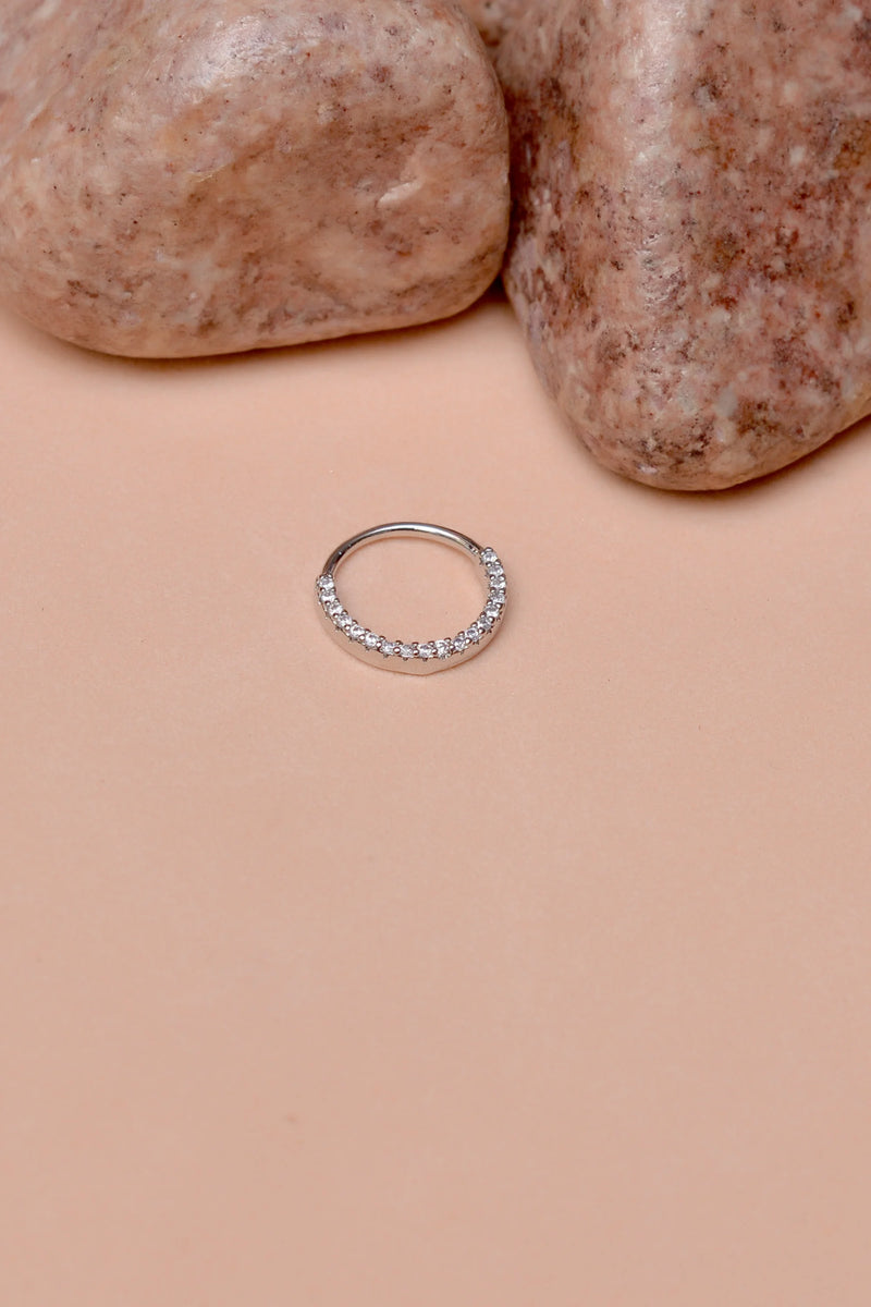 Daily Wear Silver Nose Ring