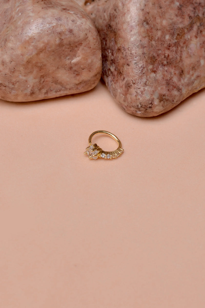 Daily Wear Golden Nose Ring