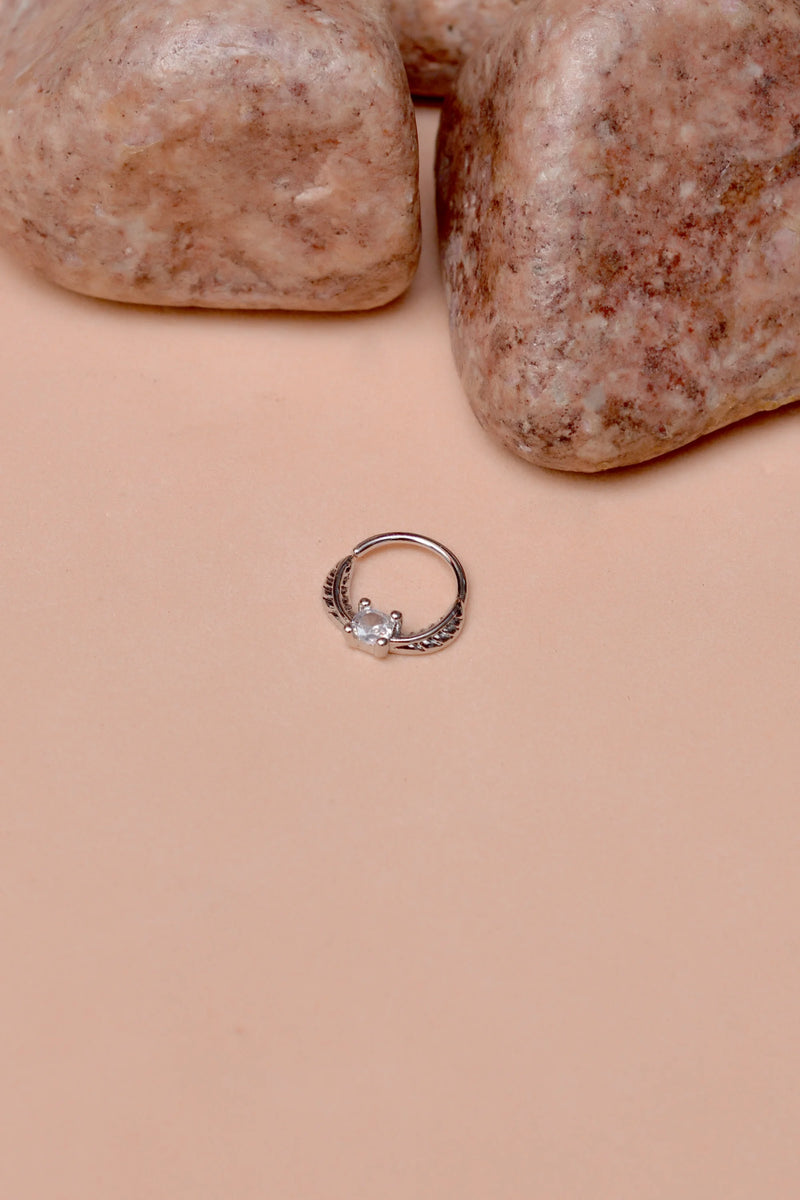 Daily Wear Silver Nose Ring