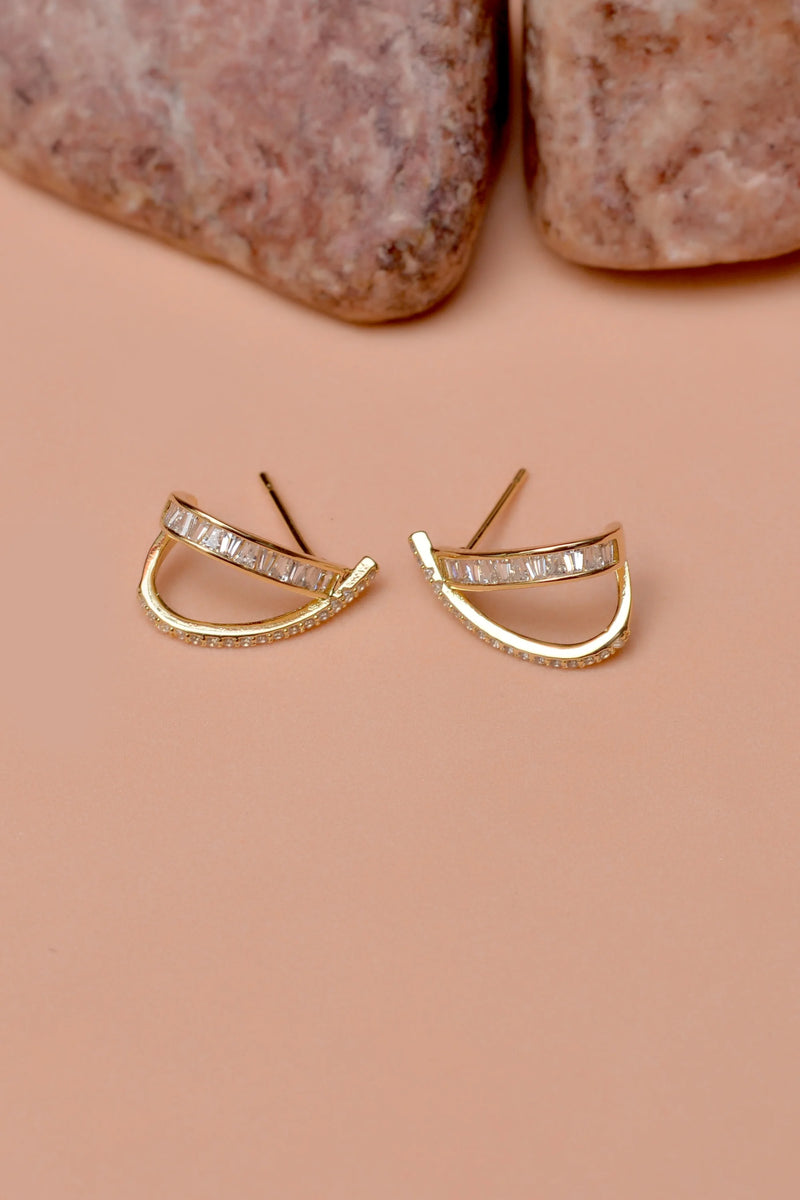 Daily Wear Golden Ear Studs