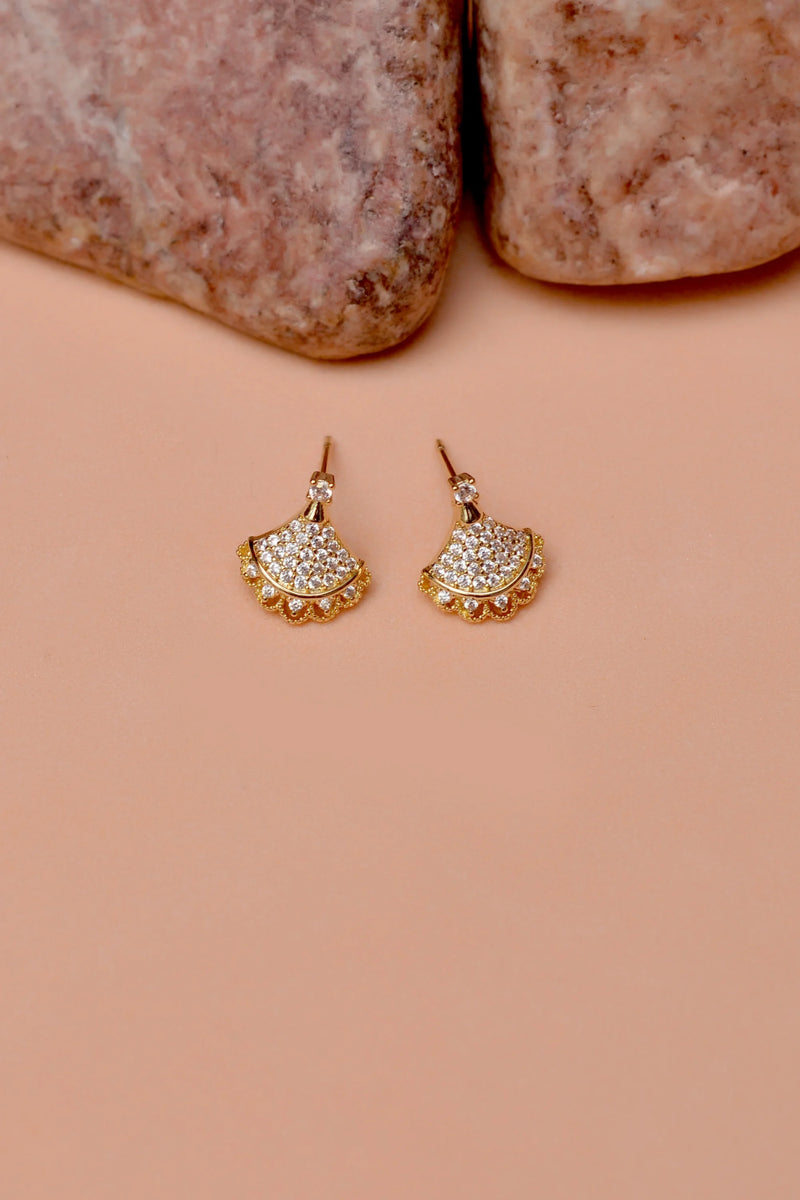 Daily Wear Golden Ear Studs