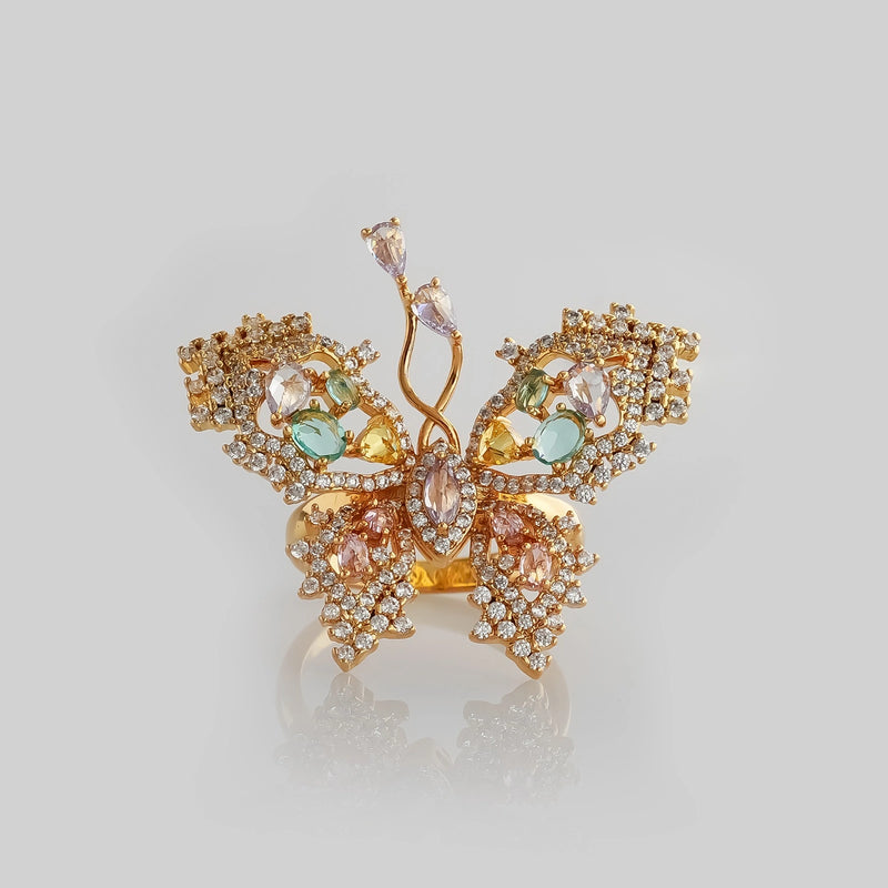 Size 0 Daily Wear Multicolor Ring