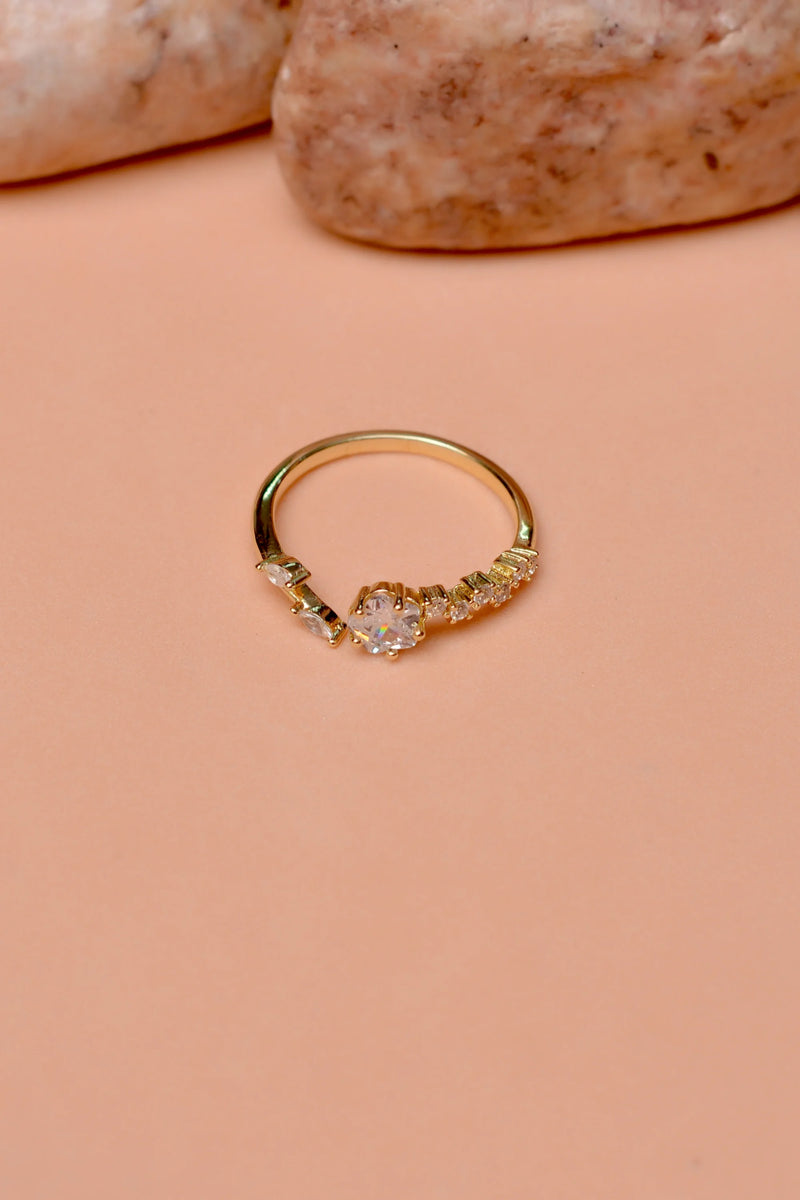 Size 0 Daily Wear Silver Ring