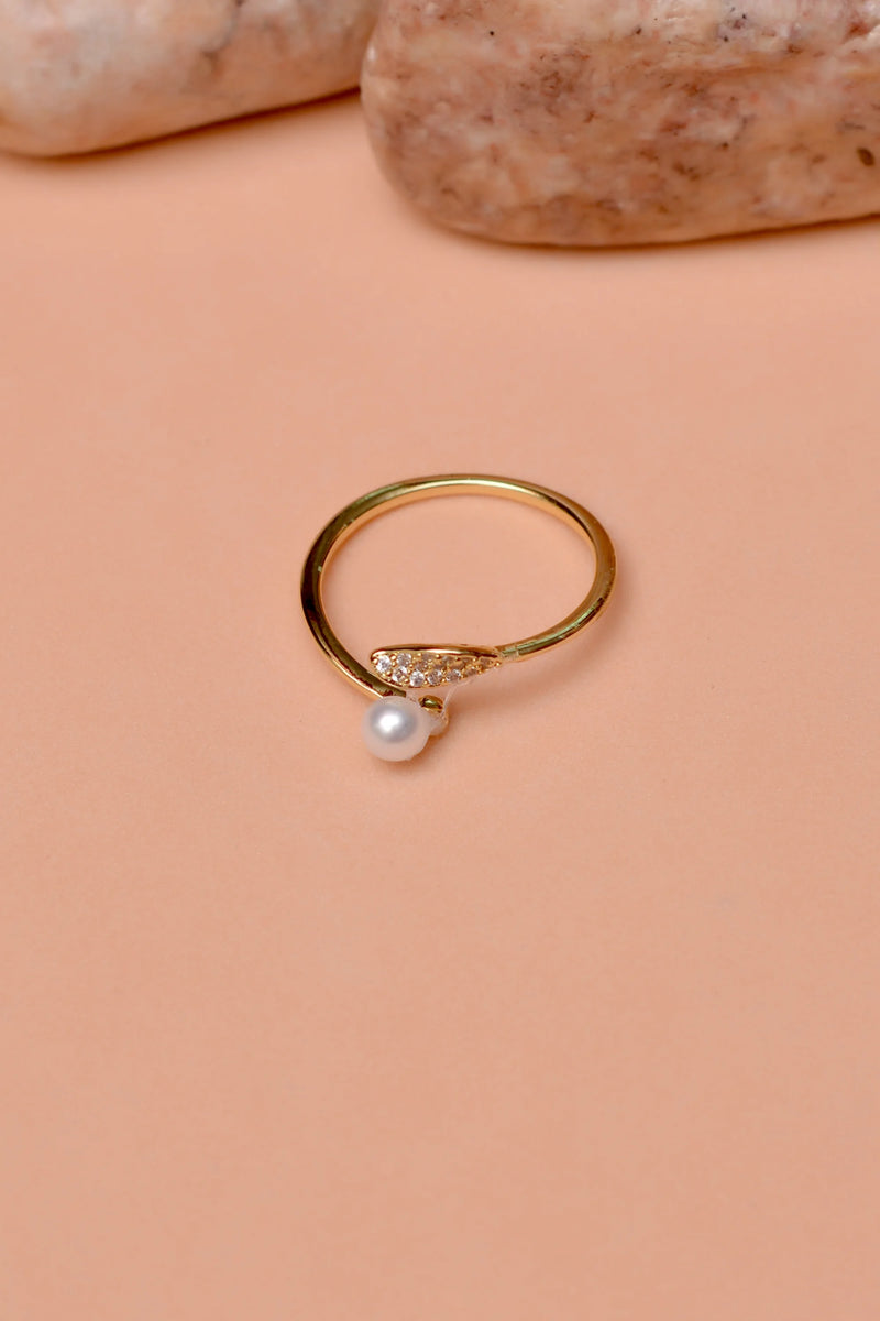 Size 0 Daily Wear Golden Ring
