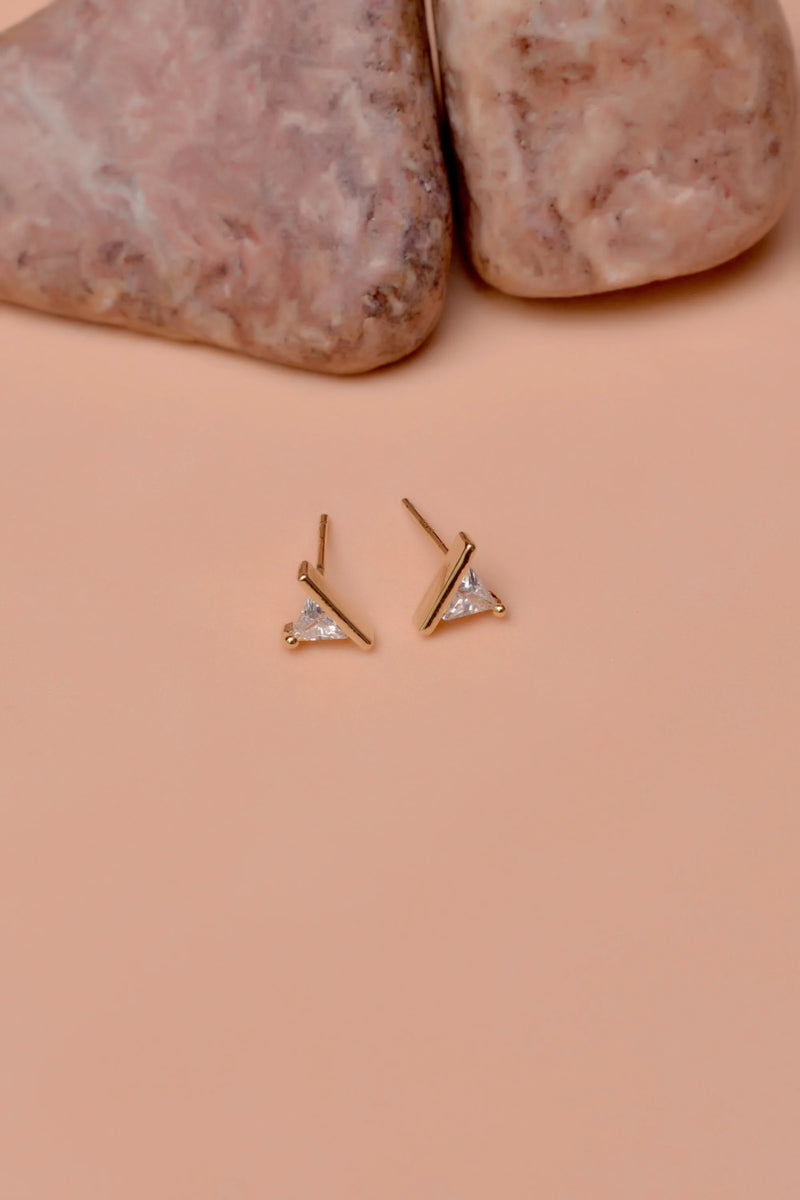 Daily Wear Golden Ear Studs