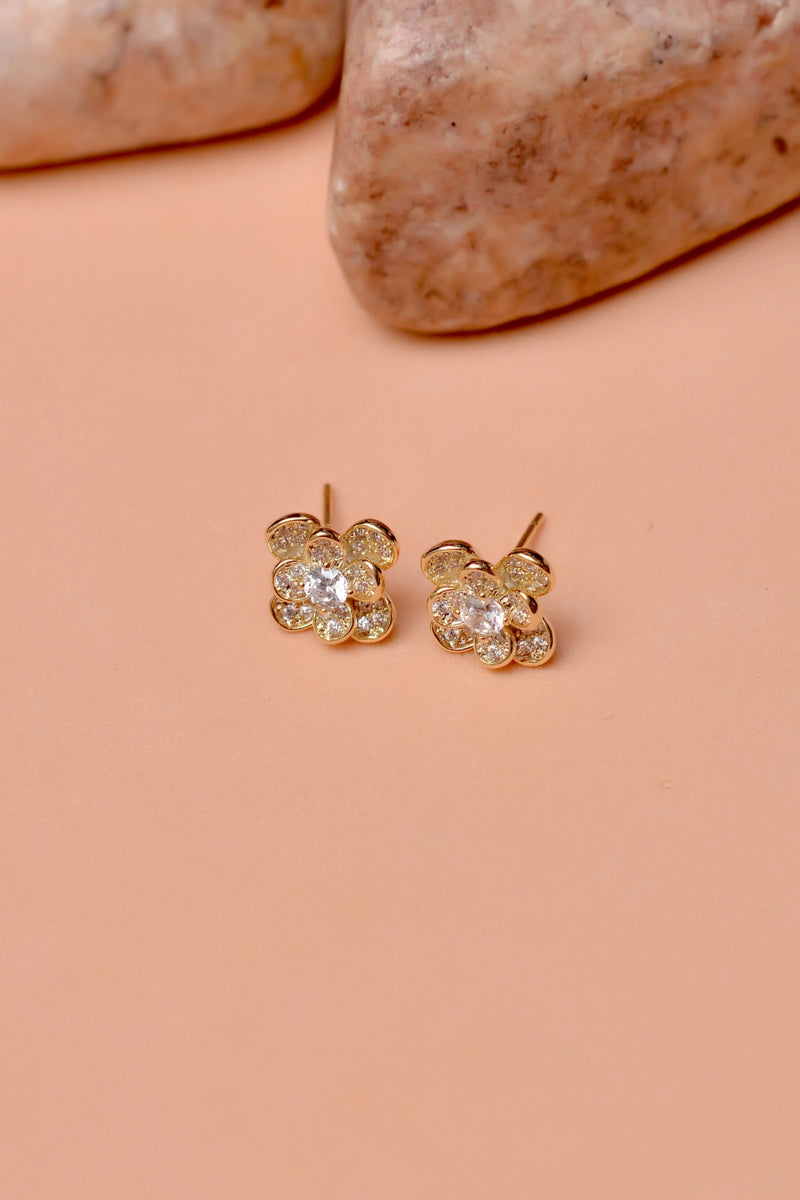 Daily Wear Golden Ear Studs