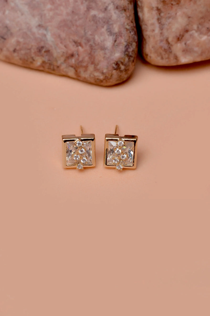 Daily Wear Golden Ear Studs
