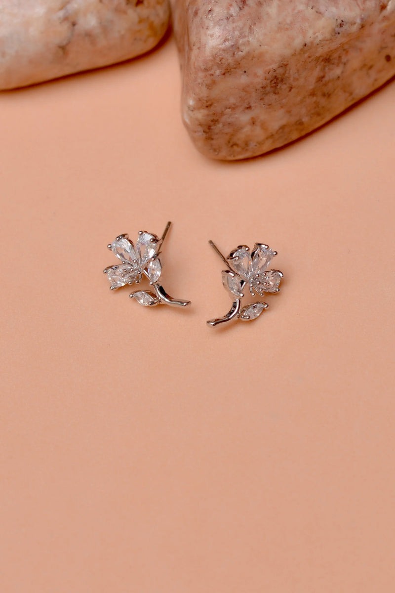 Daily Wear Silver Ear Studs