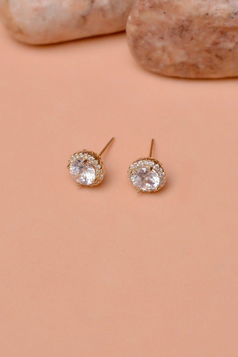 Daily Wear Golden Ear Studs