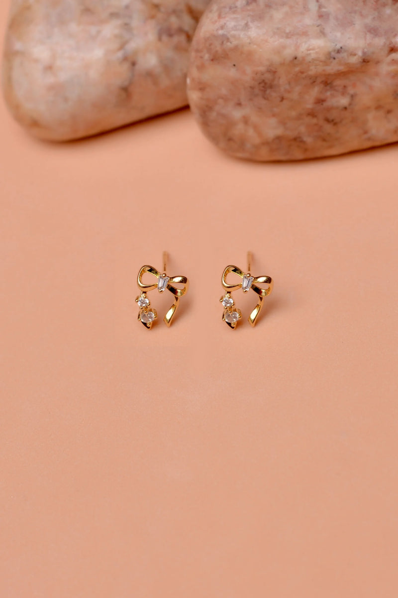 Daily Wear Golden Ear Studs