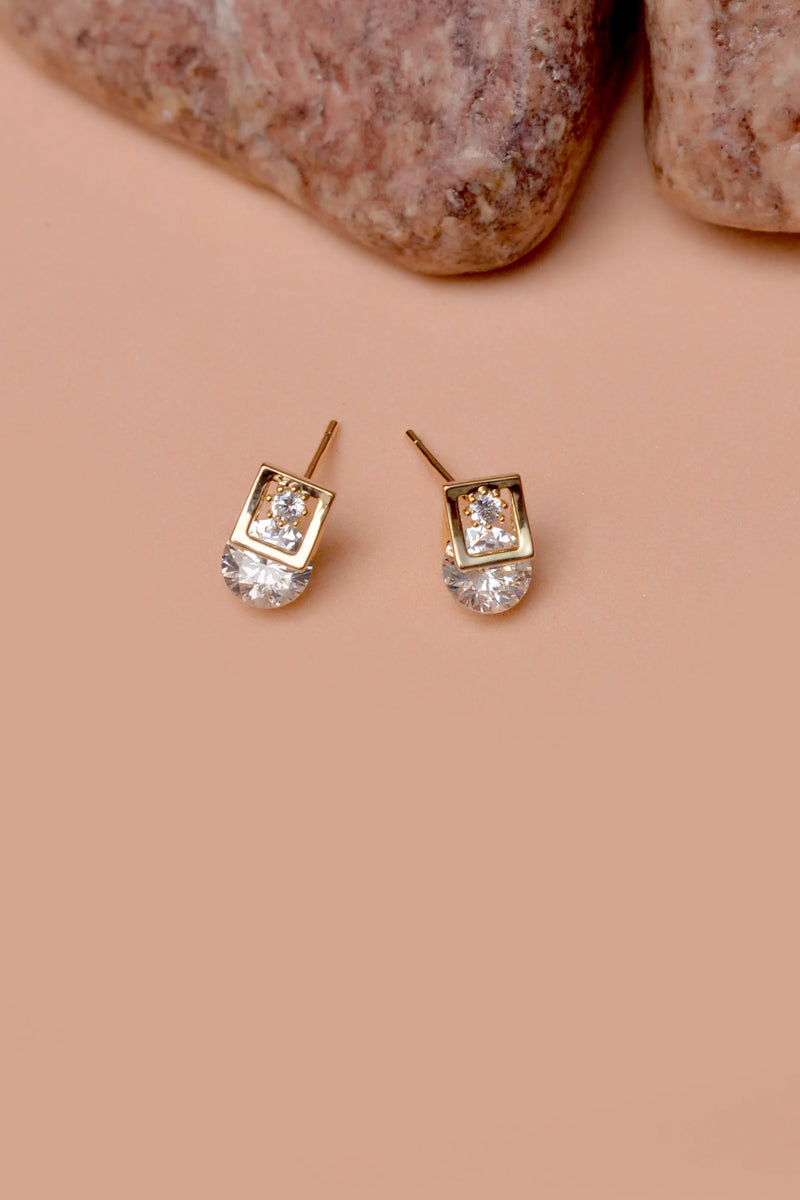 Daily Wear Golden Ear Studs