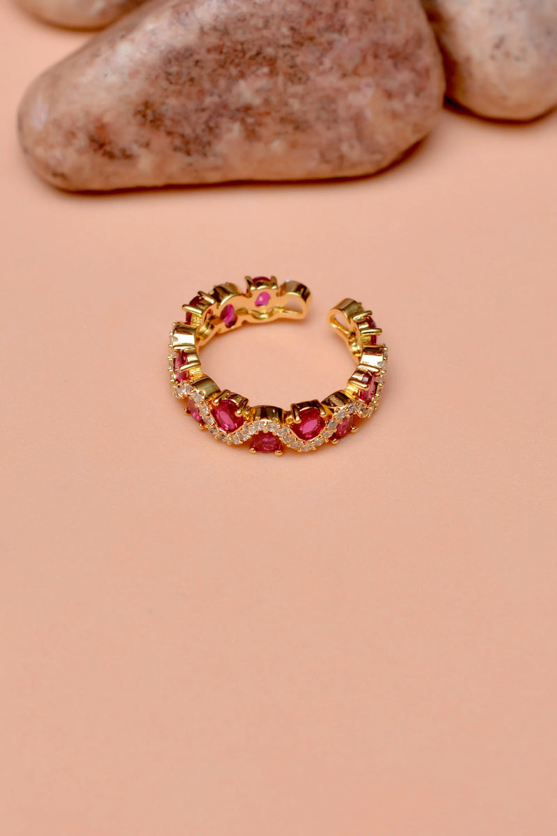 Size 0 Daily Wear Red Ring