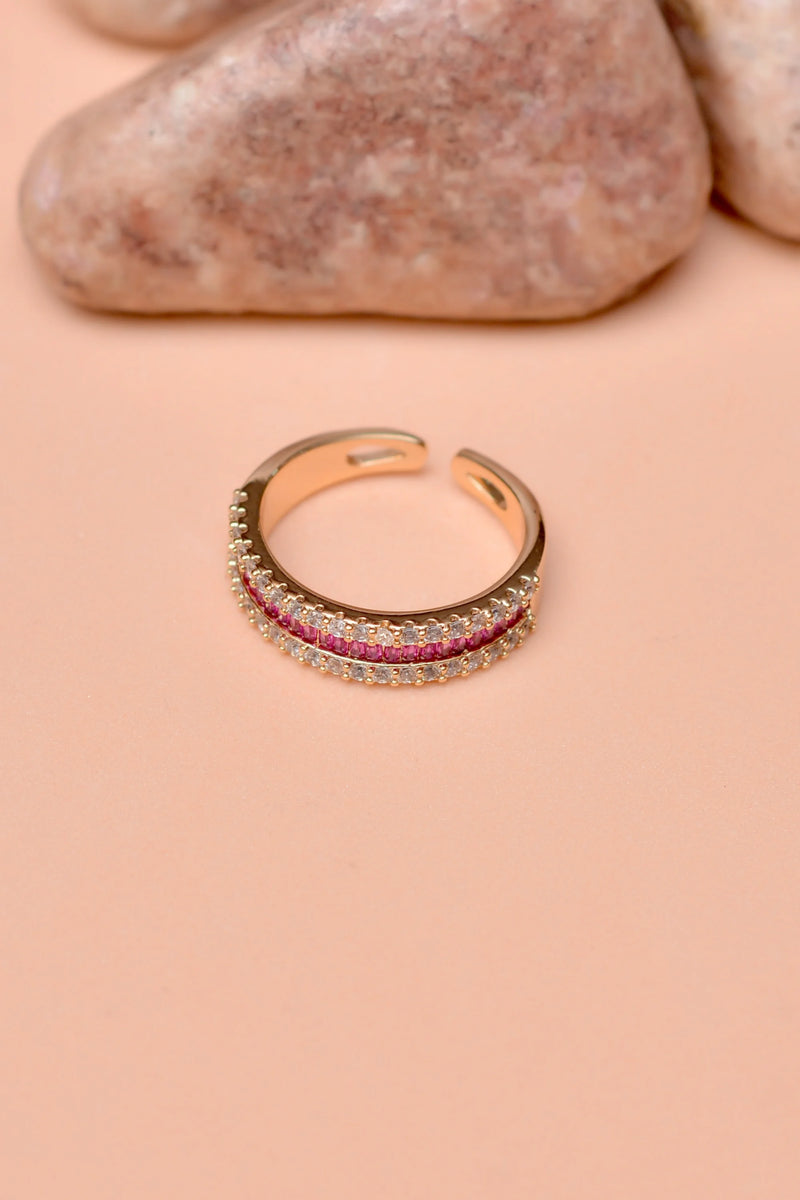 Size 0 Daily Wear Red Ring
