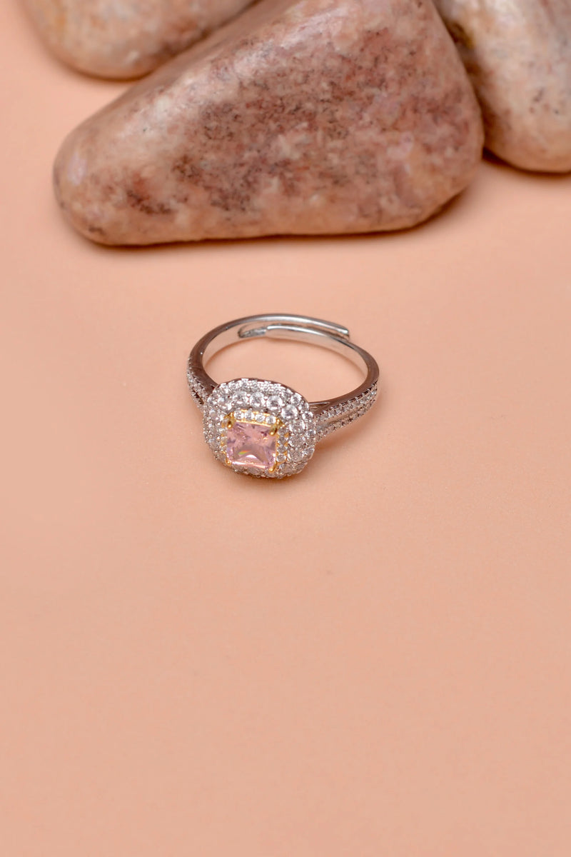 Size 0 Daily Wear Pink Ring
