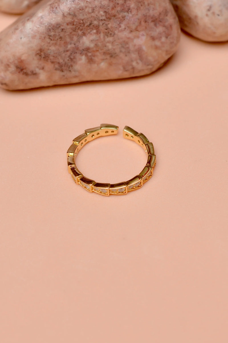 Size 0 Daily Wear Golden Ring