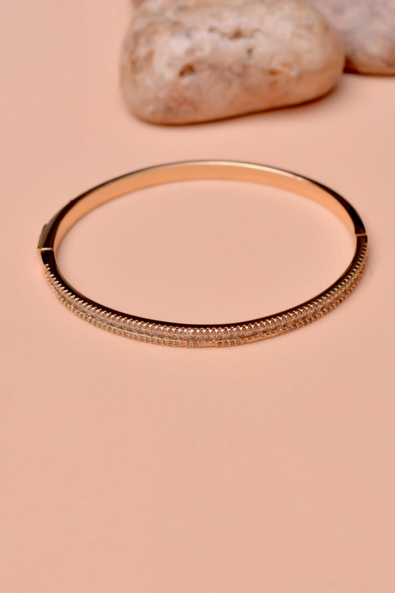 Size 2-0 Daily Wear Golden Karra Bangle
