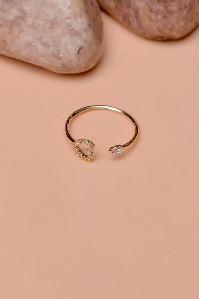 Size 0 Daily Wear Golden Ring