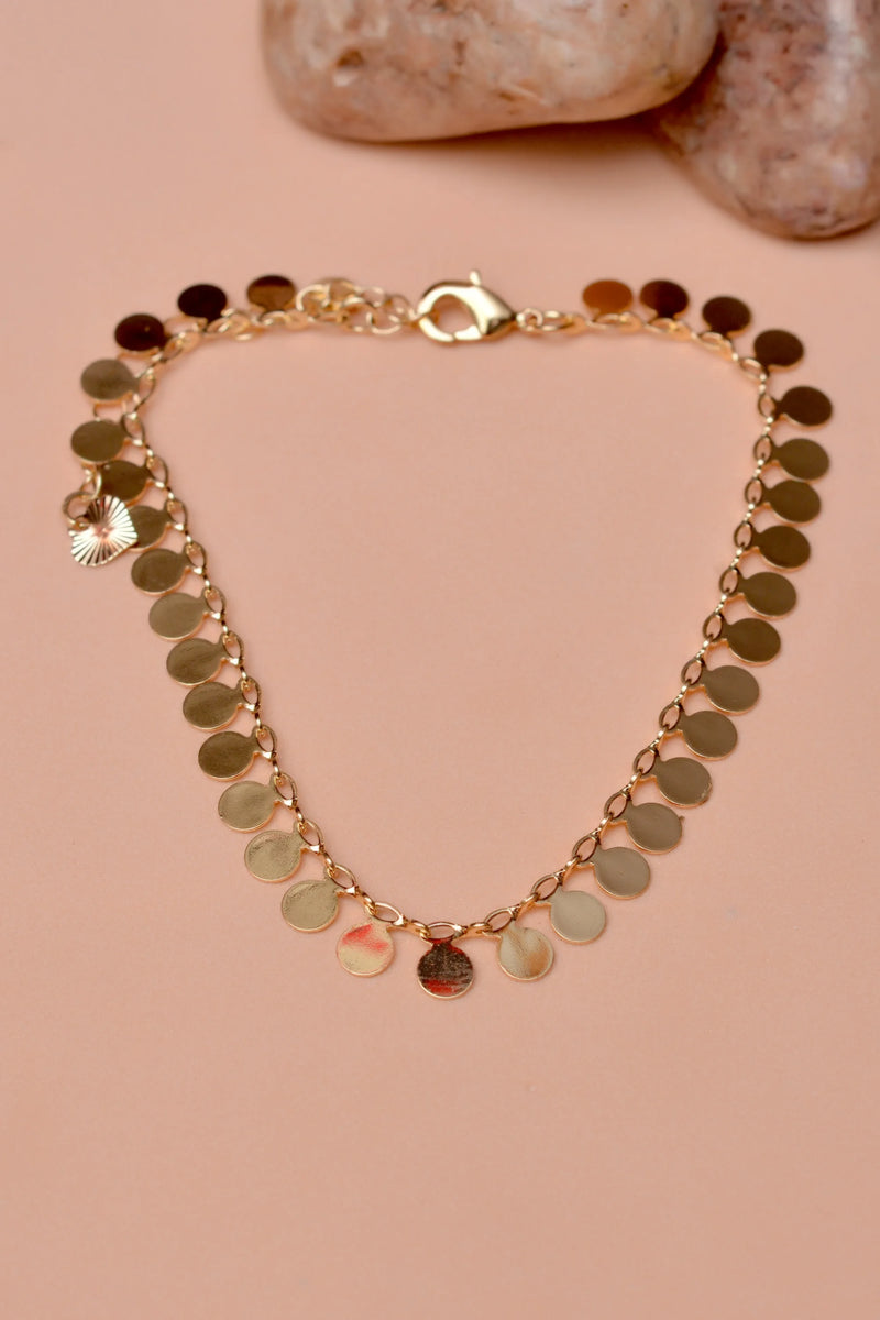 Daily Wear Golden Anklet