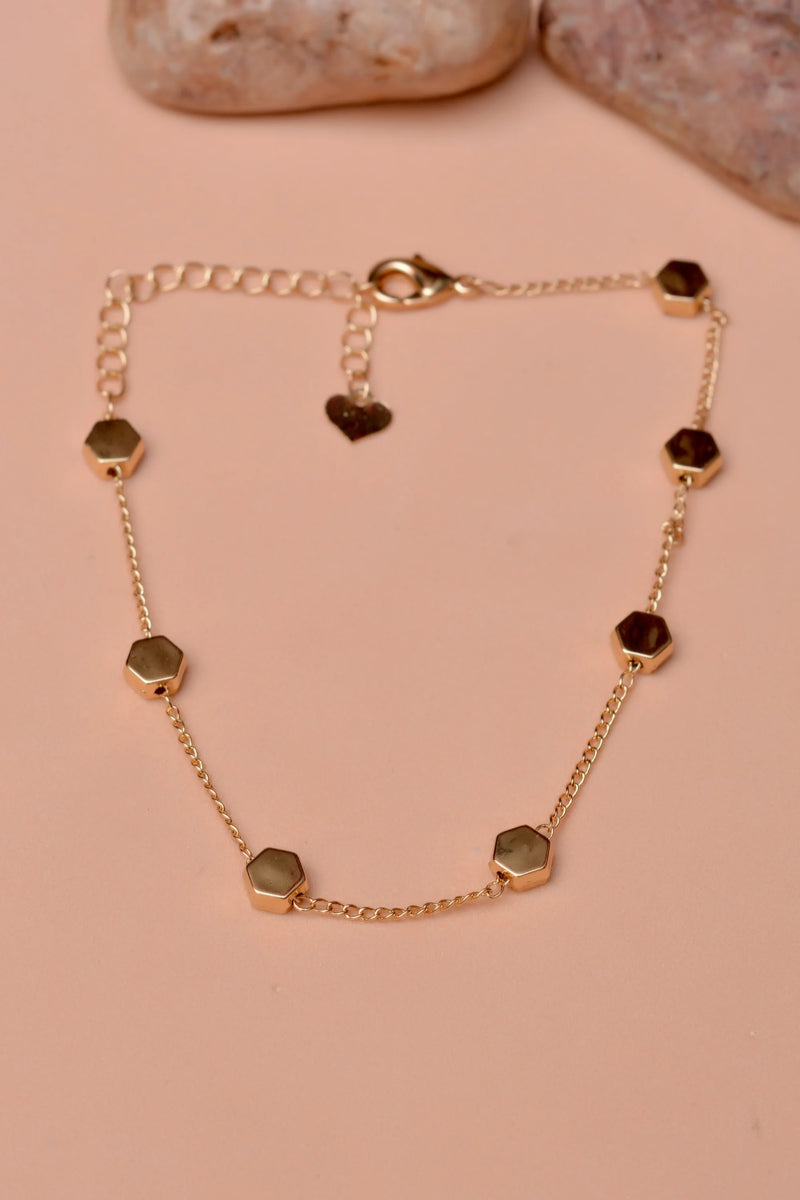 Daily Wear Golden Anklet