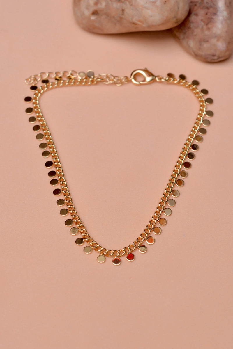 Daily Wear Golden Anklet
