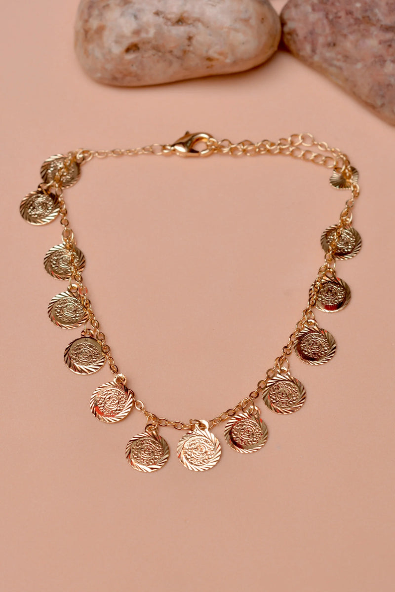 Daily Wear Golden Anklet
