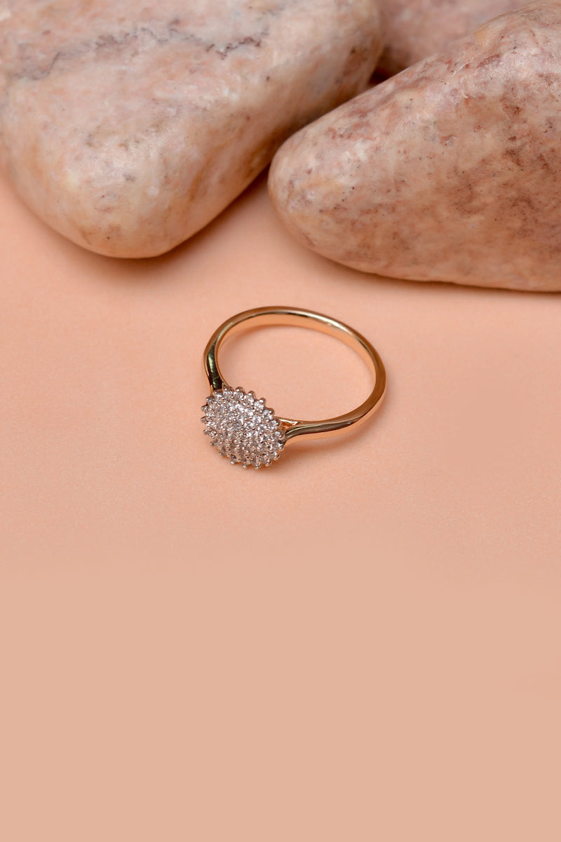 Size 7 Daily Wear Dual Tone Ring