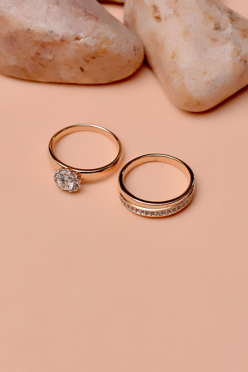 Size 7 Daily Wear Dual Tone Ring