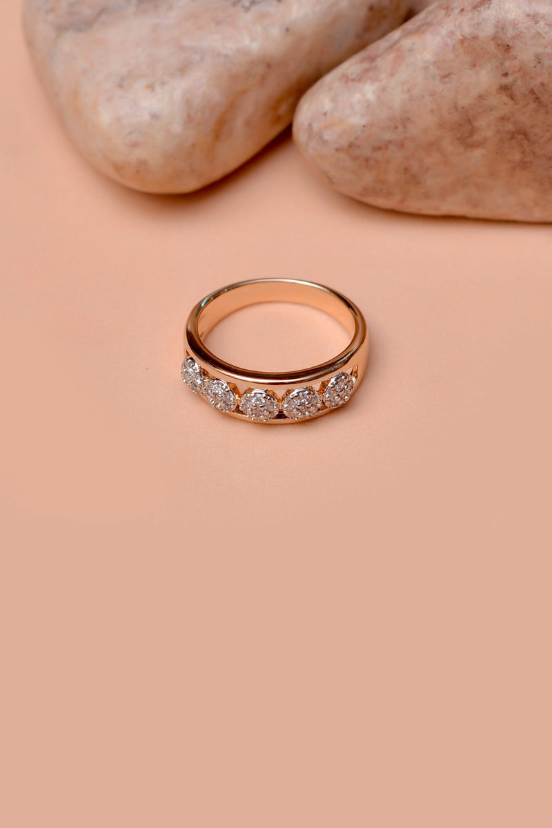 Size 9 Daily Wear Dual Tone Ring